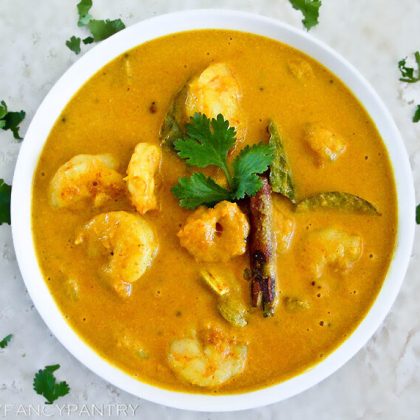 CREVETTES MALAI CURRY